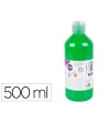 PINTURA DEDOS LIDERPAPEL BOTELLA DE 500 ML VERDE