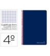 CUADERNO ESPIRAL LIDERPAPEL CUARTO WITTY TAPA DURA 80H 75GR CUADRO ...