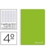 CUADERNO ESPIRAL LIDERPAPEL CUARTO WITTY TAPA DURA 80H 75GR CUADRO ...