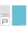 CUADERNO ESPIRAL LIDERPAPEL FOLIO WITTY TAPA DURA 80H 75GR CUADRO 4...