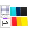 CUADERNO ESPIRAL LIDERPAPEL FOLIO WITTY TAPA DURA 80H 75GR CUADRO 5...