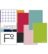 CUADERNO ESPIRAL LIDERPAPEL FOLIO WITTY TAPA DURA 80H 75GR CUADRO 8...