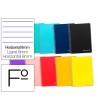 CUADERNO ESPIRAL LIDERPAPEL FOLIO WITTY TAPA DURA 80H 75GR RAYADO H...