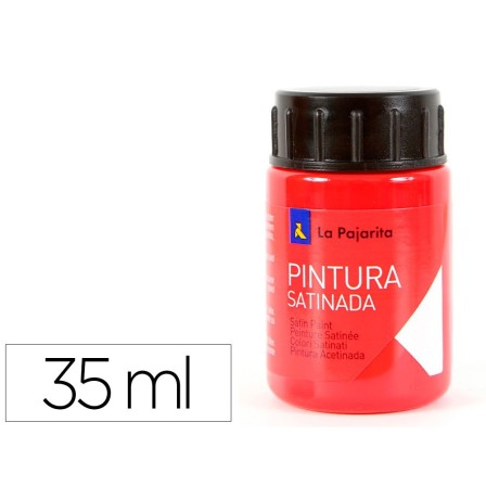 PINTURA LATEX LA PAJARITA BERMELLON 35 ML