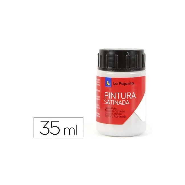 PINTURA LATEX LA PAJARITA GRIS PLATA 35 ML