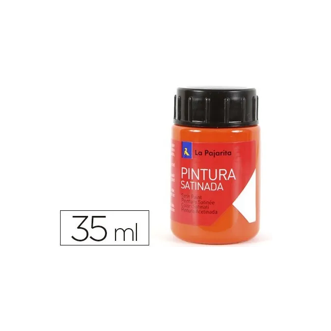 PINTURA LATEX LA PAJARITA NARANJA 35 ML