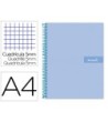 CUADERNO ESPIRAL LIDERPAPEL A4 MICRO CRAFTY TAPA FORRADA 120H 90 GR...