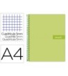 CUADERNO ESPIRAL LIDERPAPEL A4 MICRO CRAFTY TAPA FORRADA 120H 90 GR...