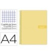 CUADERNO ESPIRAL LIDERPAPEL A4 MICRO CRAFTY TAPA FORRADA 120H 90GR ...