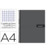 CUADERNO ESPIRAL LIDERPAPEL A4 MICRO CRAFTY TAPA FORRADA 120H 90 GR...