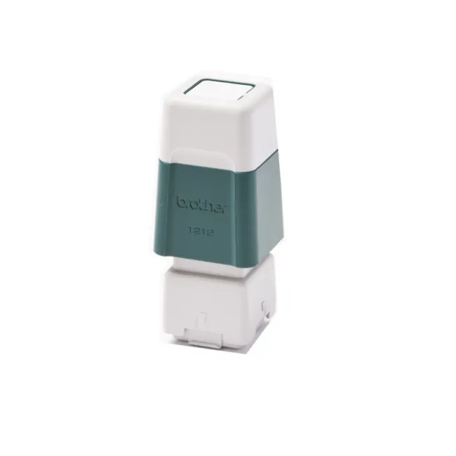 SELLO AUTOMATICO BROTHER 12 MM X 12 MM VERDE PACK 6