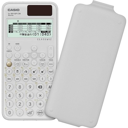 CASIO CALCULADORA CIENTIFICA NEGRO/BLANCO 15 Y 10+2 DÍGITOS 576 FUNCIONES FX-991SPCW