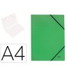 CARPETA LEITZ RECYCLE GOMAS DIN A4 CARTON RECICLABLE 100% VERDE