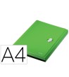 CARPETA LEITZ RECYCLE CLASIFICADOR FUELLE POLIPROPILENO 5+1 COMPARTIMENTOS DIN A4 VERDE
