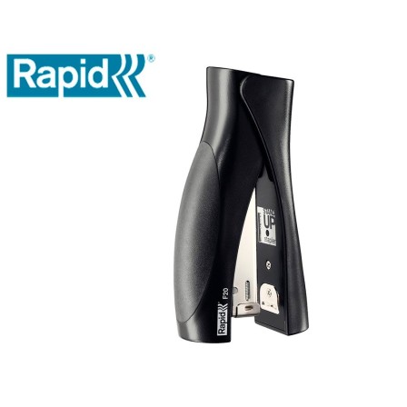 GRAPADORA RAPID VERTICAL ULTIMATE F20 PLASTICO CAPACIDAD DE GRAPADO 20 HOJAS USA GRAPAS 24/6 Y 26/6 COLOR