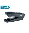 GRAPADORA RAPID FASHION ECO PLASTICO 100% RECICLADO CAPACIDAD 25 HOJAS USA GRAPAS 24/6 Y 26/6 COLOR NEGRO