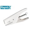 GRAPADORA RAPID DE TENAZA S51 METALICA CAPACIDAD DE GRAPADO 15 HOJAS USA GRAPAS 21/4 CROMADA