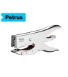 GRAPADORA PETRUS DE TENAZA 222 METALICA CROMADA CAPACIDAD DE GRAPADO 40 HOJAS USA GRAPAS 22/6-8 Y 24/6-8
