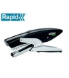 GRAPADORA RAPID DE TENAZA ECO PLASTICO RECICLADO 100% CAPACIDAD DE GRAPADO 20 HOJAS USA GRAPAS 24/6 Y 26/6 COLOR
