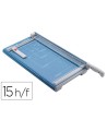CIZALLA DE PALANCA DAHLE 534 CON BASE METALICA DIN A3 CAPACIDAD DE CORTE 15 HOJAS
