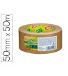 CINTA ADHESIVA TESA ECO PAPEL COLOR KRAFT 50 MT X 50 MM PARA EMBALAJE
