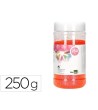 PURPURINA LIDERPAPEL FANTASIA COLOR METALICO NARANJA PASTEL BOTE DE 250 GR