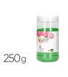 PURPURINA LIDERPAPEL FANTASIA COLOR METALICO VERDE PASTEL BOTE DE 250 GR
