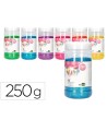 PURPURINA LIDERPAPEL FANTASIA COLORES METALICOS PASTELES SURTIDOS BOTE DE 250 GR