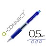 BOLIGRAFO Q-CONNECT SIGMA RETRACTIL CON SUJECION DE CAUCHO TINTA GEL 0