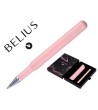 ROLLER Y FUNDA DE SIMILPIEL BELIUS SPACE B COLOR MINIMALISTA ROSA TINTA AZUL CAJA DE DISEÑO