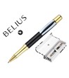 ROLLER BELIUS DUALITA CUERPO BLANCO COLOR NEGRO TINTA NEGRA CAJA DE DISEÑO