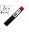 MINAS ROTRING GRAFITO 2 MM HB ESTUCHE DE 12 MINAS