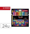 ROTULADOR STABILO ACUARELABLE PEN 68 ARTY LINE 1 MM ESTUCHE CARTON DE 24 UNIDADES COLORES SURTIDOS