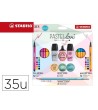 SET STABILO PASTEL LOVE MINI WORLD PEN 68 / POINT 88 / BOSS / SWANO 35 UNIDADES SURTIDAS