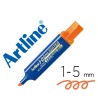 ROTULADOR ARTLINE FLUORESCENTE EKS-600 NARANJA PUNTA BISELADA