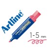 ROTULADOR ARTLINE FLUORESCENTE EKS-600 ROSA PUNTA BISELADA