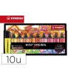 ROTULADOR STABILO BOSS FLUORESCENTE 70 ARTY LINE COLORES CALIDOS ESTUCHE CARTON DE 10 UNIDADES COLORES