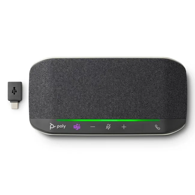 ALTAVOZ POLY SYNC SY10-M BLUETOOTH MANOS LIBRES CONEXION USB-A/C LUCES LED PROTECCION IP64