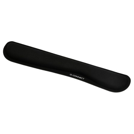 REPOSAMUÑECAS Q-CONNECT MEMORY FOAM PARA TECLADO COLOR NEGRO 460X85X25 MM