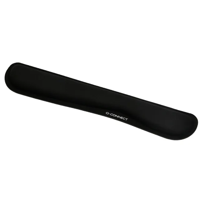 REPOSAMUÑECAS Q-CONNECT MEMORY FOAM PARA TECLADO COLOR NEGRO 460X85X25 MM
