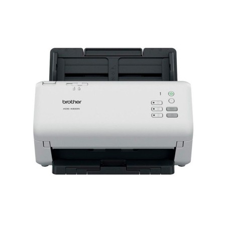 ESCANER BROTHER SOBREMESA ADS4300N DOBLE CARA TAMAÑO A4 RESOLUCION 600 PPP VELOCIDAD 40 PPM USB 2.0