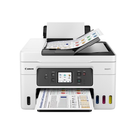 EQUIPO MULTIFUNCION CANON MAXIFY GX4050 TINTA COLOR 18 PPM NEGRO / 13 PPM COLOR A4 IMPRESORA ESCANER COPIADORA