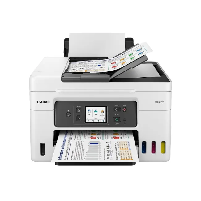 EQUIPO MULTIFUNCION CANON MAXIFY GX4050 TINTA COLOR 18 PPM NEGRO / 13 PPM COLOR A4 IMPRESORA ESCANER COPIADORA
