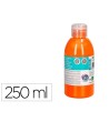 PINTURA ACRILICA LIDERPAPEL BOTE DE 250 ML NARANJA