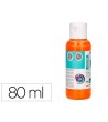 PINTURA ACRILICA LIDERPAPEL BOTE DE 80 ML NARANJA