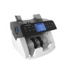 DETECTOR Y CONTADOR Q-CONNECT DE BILLETES FALSOS SENSOR DOBLE CIS ACTUALIZACION DIVISAS USB TARJETA SD O