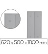 TAQUILLA METALICA ROCADA 300 2 MODULOS X 2 PUERTAS GRIS 620X500X1800 MM