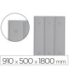 TAQUILLA METALICA ROCADA 300 3 MODULOS X 3 PUERTA GRIS 910X500X1800 MM
