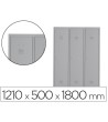 TAQUILLA METALICA ROCADA 400 3 MODULOS X 1 PUERTA GRIS 1210X500X1800 MM