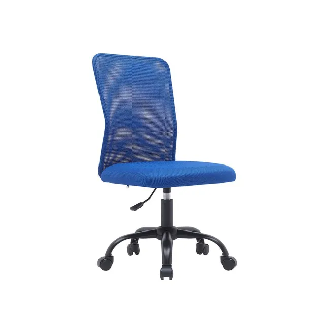 SILLA Q-CONNECT OFICINA PARMA MALLA SIN REPOSABRAZOS ALT MAX 990 ANC 480 PROF 590 COLOR AZUL